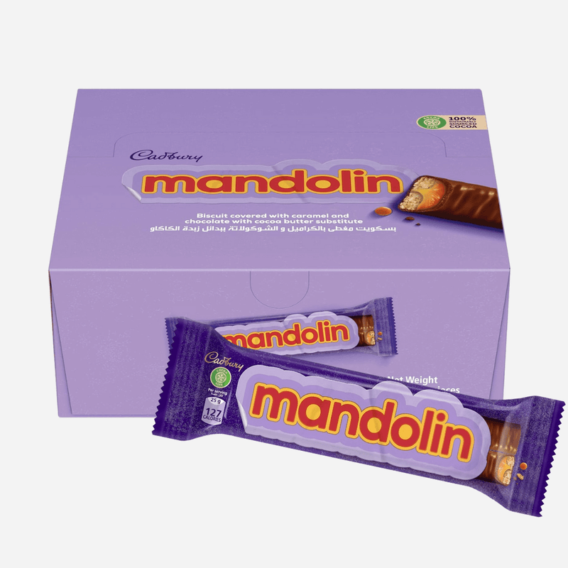 Cadbury Mandolin Chocolate Bar (Eygpt) (Full Case Of 12)