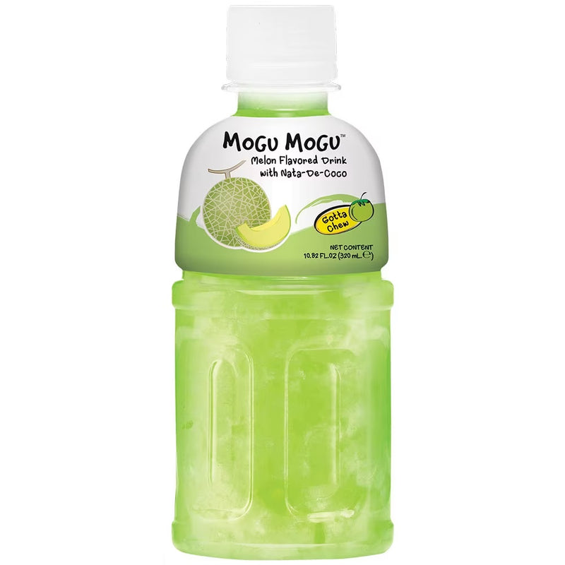 Melon Flavoured Mogu Mogu Drink From Thailand 