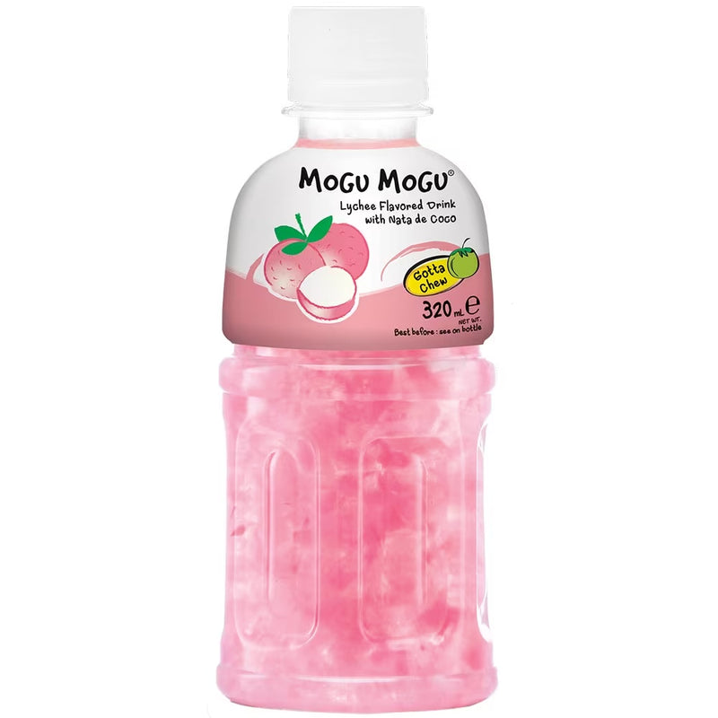 Strawberry flavoured mogu Mogu drink from Thailand 