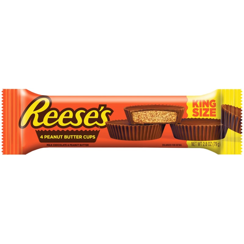 Reese’s Peanut Butter Cups King Size 4 Pack (79g)