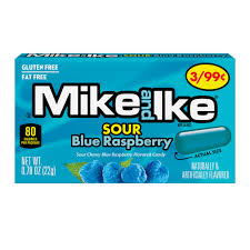 Mike and Ike Sour Blue Raspberry (22g)