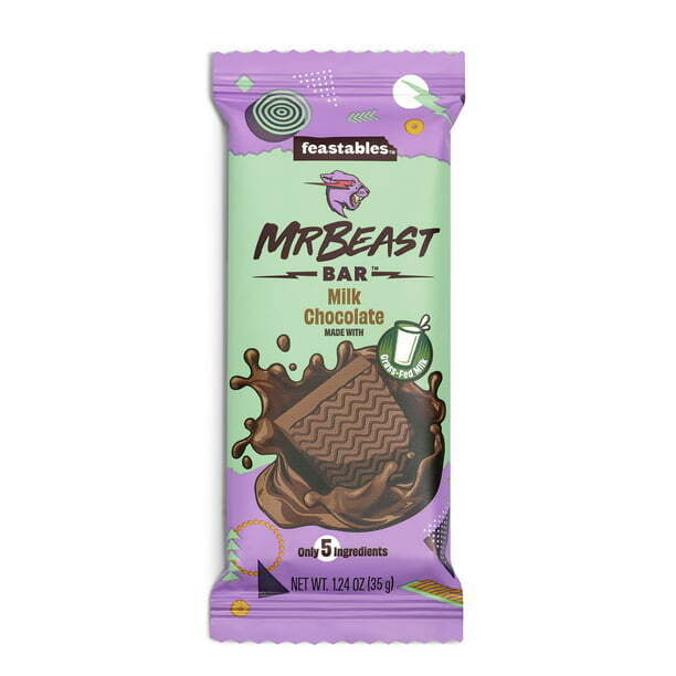 Mr Beast Feastables Milk Chocolate Bar (60g)