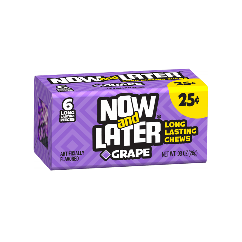 Now & Later Grape (26g)