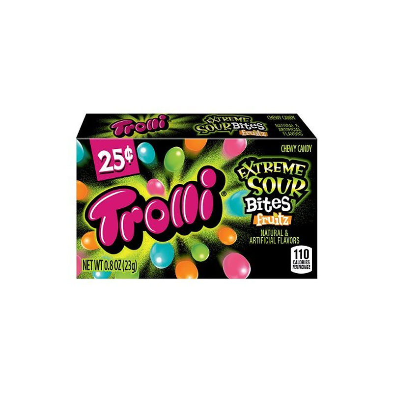 Trolli Sour Extreme Bites Fruits (23g)