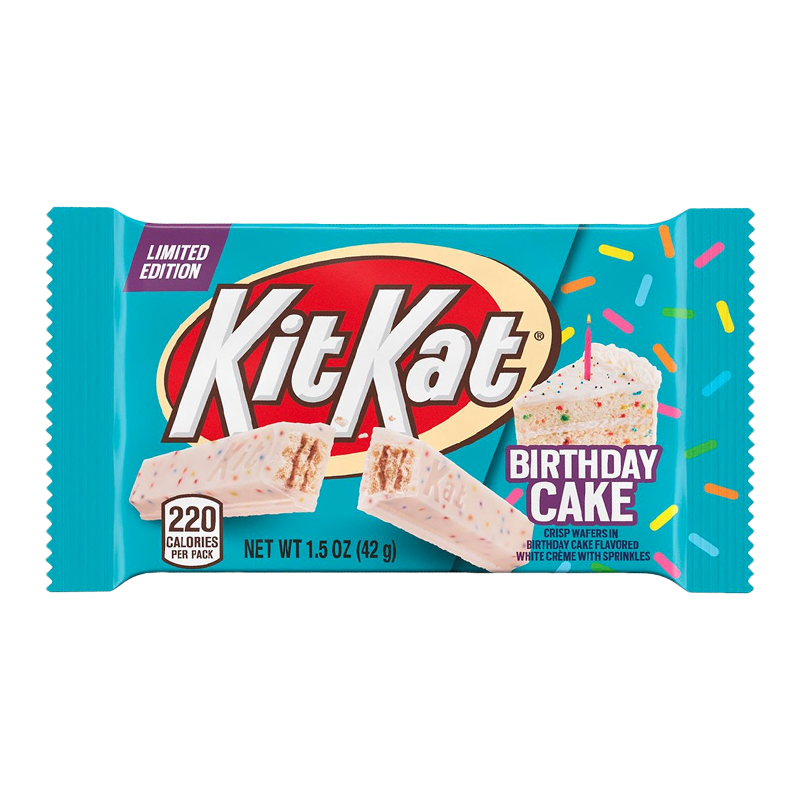 Kit Kat Limited Edition Birthday Cake (42g)